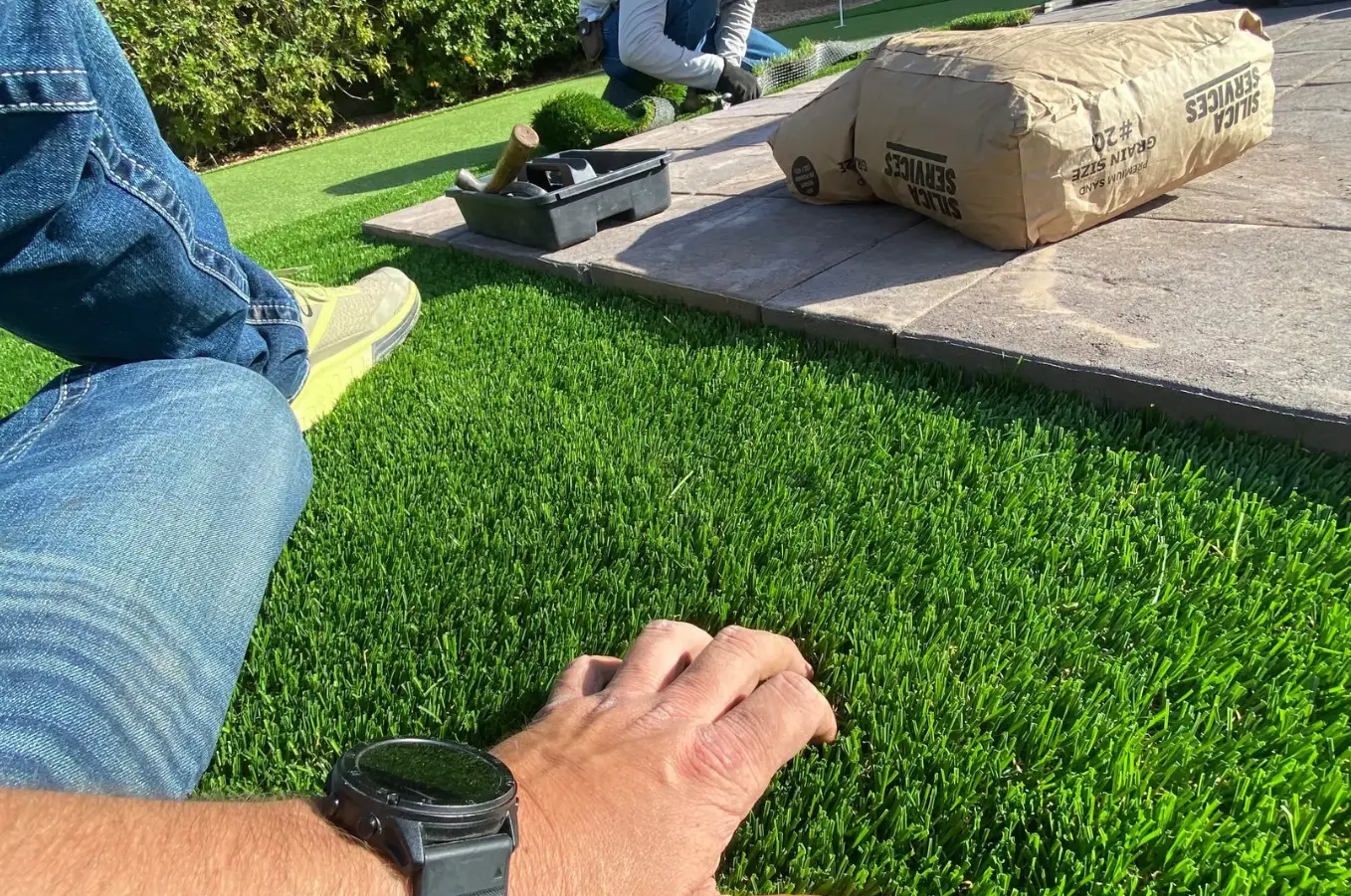 Artificial Turf and Paver Installation